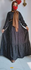 Polka Dot Abaya