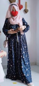 Polka Dot Abaya