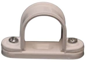 White CPVC Pipe Clamp