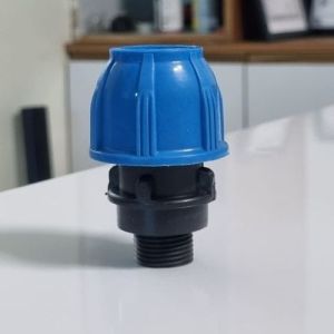 PP Compression Male Threaded Adaptor