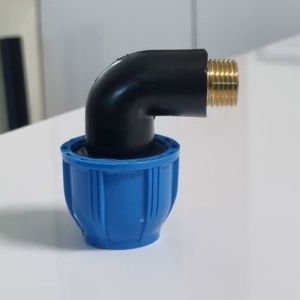 PP Compression Male Threaded Elbow