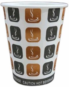 250ml Disposable Paper Tea Cup