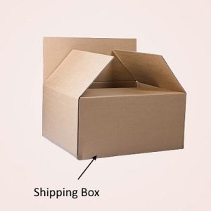 Brown Corrugated Shipping Box