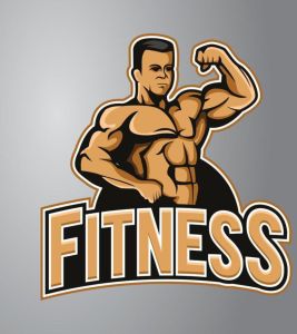 2D Gym Wall Art Painting Service