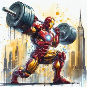 3D Gym Wall Art Painting Service