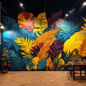 3D Restaurant Wall Art Painting Service