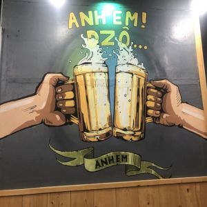 3D Restaurant Wall Art Painting Service