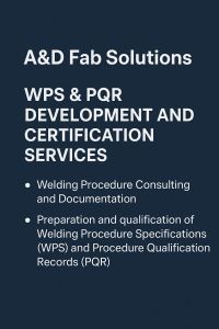 wps pqr development certification services