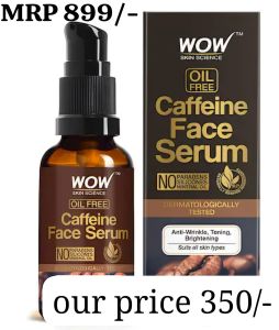 Wow Cafine Face Serum