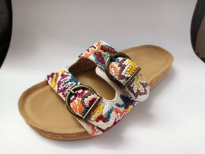 Embroidered Sandals