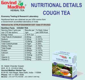 Cough Tea