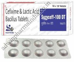 Suzyceff 100mg DT Tablets