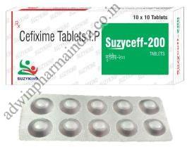 Suzyceff 200mg Tablets