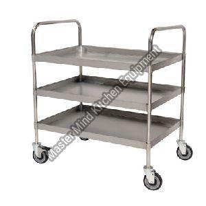 Stainless Steel Utility Trolley