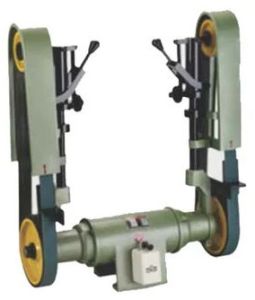 Double Sided Abrasive Belt Grinder