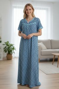 Printed Cotton Nighty