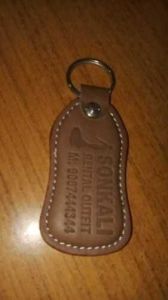 Custom Leatherette Keychain