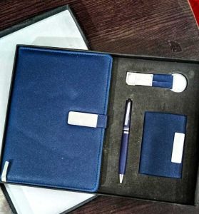 Executive Blue Business Gift Set