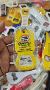 SS Bottle Opener Keychain