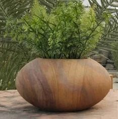 Designer Garden Marble Planter