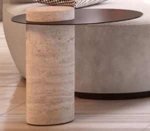 Designer Carved Marble Dining Table