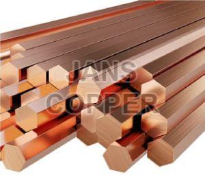 Copper Hex Bars
