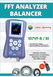 107VF B Single Channel Vibration Meter, Data Collector and Single Channel Balancer