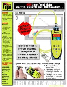 Intrinsically Safe Vibration Meter Route Collector With Strobe