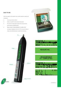Intrinsically Safe  Pen-Type Route Collector Vibration Meter