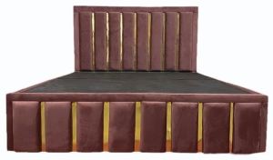 Queen Size Upholstered Bed with Headboard