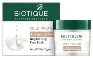 Milk Protein Instant Glow Brightening Face Pack