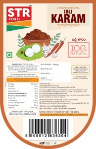 100 Gram Idli Podi Powder