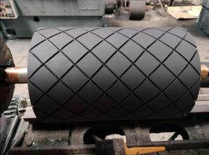 Grooved Rubber Roller