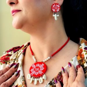 Women&AMP;rsquo;S Indian Necklace Set
