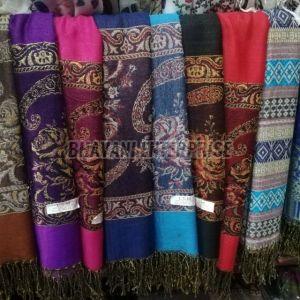 Jacquard Woven Pashmina Shawl