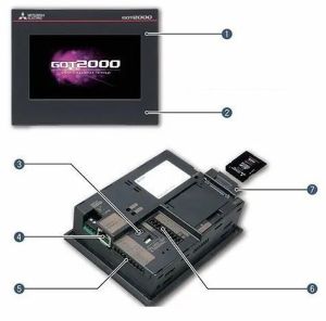 Mitsubishi GT2105-QMBDS HMI