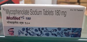Mofilet S 360mg Mycophenolate Sodium Tablet