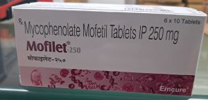 Mofilet Mycophenolate Mofetil Tablet