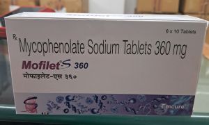 Mofilet S 360mg Mycophenolate Sodium Tablet