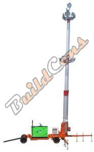 Telescopic Tilting Mobile Lighting Tower