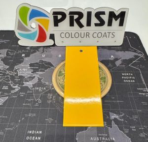 CNG Yellow Color Powder Coating