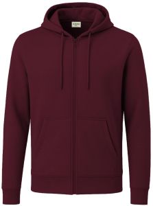 Mens Maroon Zipper Hoodie
