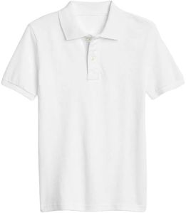 Mens White Polo T-Shirts