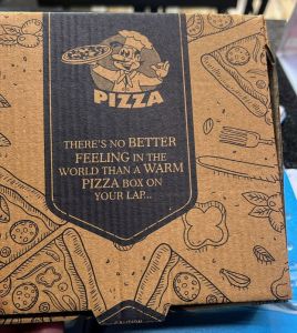 Printed Pizza Boxes