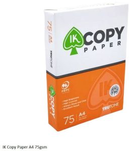 75 GSM  Ik Copier A4 Size Paper