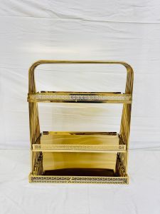 Three Floor Plate Stand