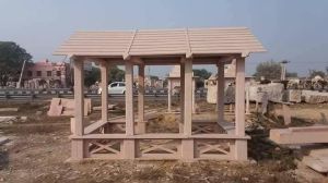Sandstone Outdoor Hut Gazebo