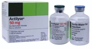 Alteplase Actilyse 50mg Injection