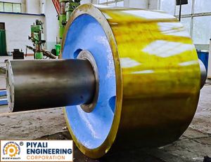 Trunnion Roller Wheel with Axle Assembly