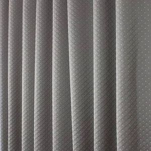 Grey Texture Fabric Curtain